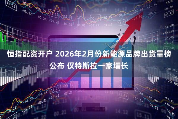 恒指配资开户 2026年2月份新能源品牌出货量榜公布 仅特斯拉一家增长